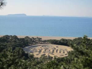 銭形砂絵（香川県観音寺市）